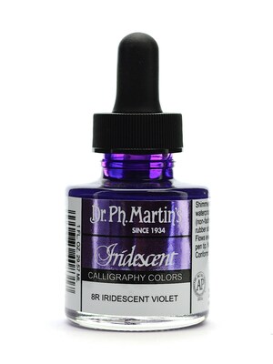 Dr. Ph. MartinS Iridescent Calligraphy Colors 1 Oz. Violet [Pack Of 2] (2PK-400070-8R)