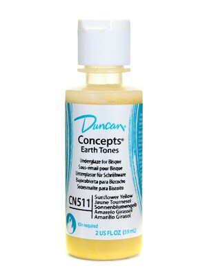 Duncan Concepts Underglaze Sunflower Yellow Cn511 2 Oz. [Pack Of 4] (4PK-CN511-2 28269)