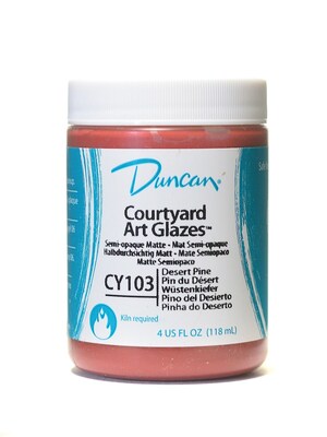 Duncan Courtyard Art Glazes Desert Pine [Pack Of 4] (4PK-CY103-4 80379)