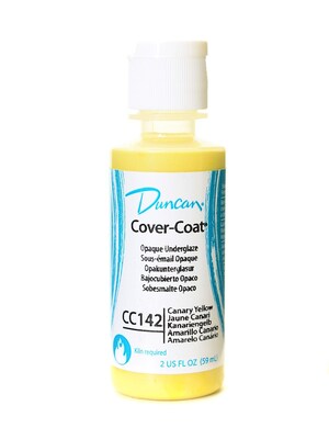 Duncan Cover-Coat Opaque Underglazes Canary Yellow 2 Oz. [Pack Of 4] (4PK-CC142-2 91772)