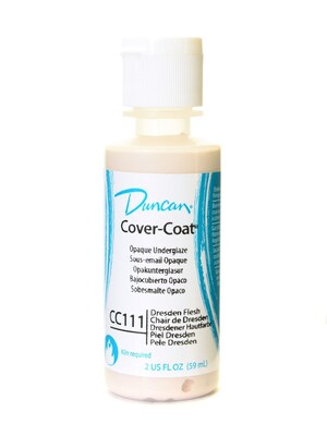 Duncan Cover-Coat Opaque Underglazes Dresden Flesh 2 Oz. [Pack Of 4] (4PK-CC111-2 91732)