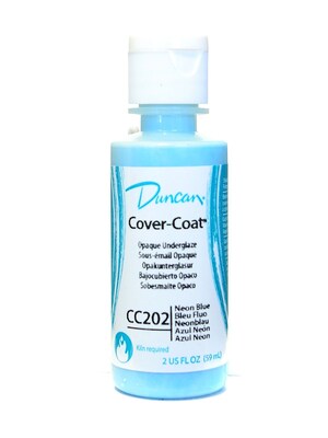 Duncan Cover-Coat Opaque Underglazes Neon Blue 2 Oz. [Pack Of 4] (4PK-CC202-2 82569)