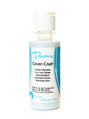 Duncan Cover-Coat Opaque Underglazes Turquoise 2 Oz. [Pack Of 4] (4PK-CC133-2 91758)