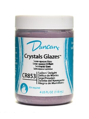 Duncan Crackle and Crystal Glazes SailorS Delight Cr853 4 Oz. [Pack Of 3] (3PK-CR853-4 27138)