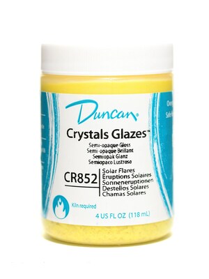 Duncan Crackle  And  Crystal Glazes Solar Flares Cr852 4 Oz. [Pack Of 3] (3PK-CR852-4 27137)