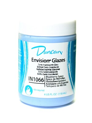 Duncan Envision Glazes Blueberry Spice Translucent Speckled 4 Oz. [Pack Of 4] (4PK-IN1066-4 81274)