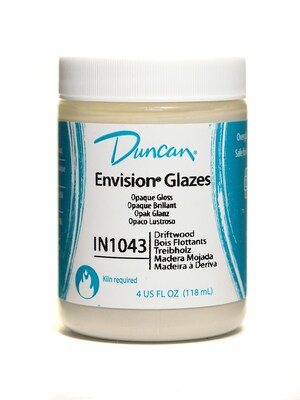 Duncan Envision Glazes Driftwood Opaque 4 Oz. [Pack Of 4] (4PK-IN1043-4 98563)