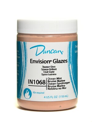 Duncan Envision Glazes Ocean Mist Opaque Speckled 4 Oz. [Pack Of 4] (4PK-IN1068-4 81276)