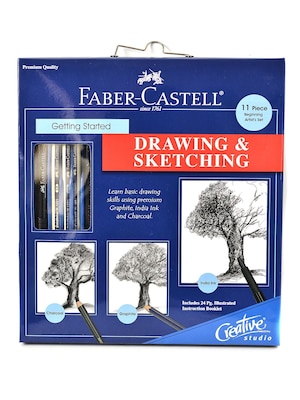 Faber-Castell Creative Studio Getting Started Drawing  And  Sketching Set Drawing  And  Sketching Se