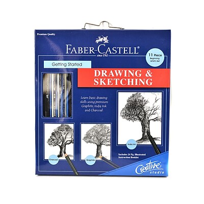 Faber-Castell Creative Studio Getting Started Drawing  And  Sketching Set Drawing  And  Sketching Set (800052)
