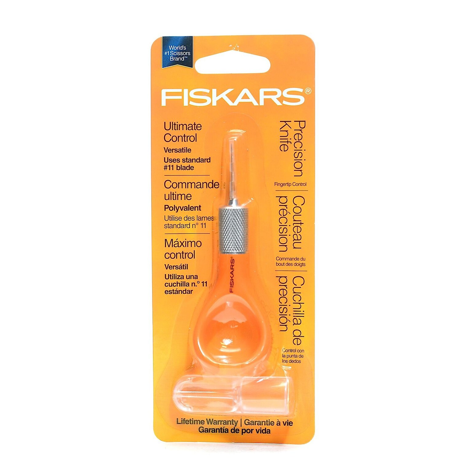 Fiskars Fingertip Craft Knife Fingertip Knife [Pack Of 4] (4PK-163050-1001)