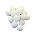 Floracraft Foam Snowballs 1 In. Pack Of 16 [Pack Of 6] (6PK-BA1S/36)