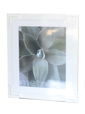 Framatic Metro Seamless Panel Frames White 20 In. X 24 In. 16 In. X 20 In. Opening (02024W)