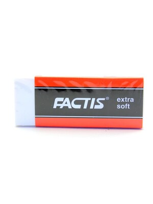 GeneralS Factis Extra Soft Eraser White [Pack Of 24] (24PK-ES-20)