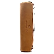 Global Art Classic Zipper Leather Cases, Tan (PC/SC)