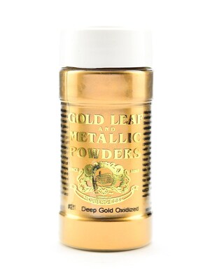 Gold Leaf And Metallic Co. Metallic And Mica Powders Deep Gold Oxidized 2 Oz. [Pack Of 2] (2PK-GLMP-0021-002)