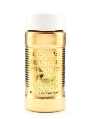 Gold Leaf And Metallic Co. Metallic And Mica Powders Fine Pale Gold 2 Oz. (GLMP-0006-002)