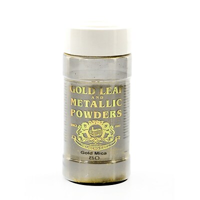 Gold Leaf And Metallic Co. Metallic And Mica Powders Gold Mica 1 Oz. (GLMP-0080-001)