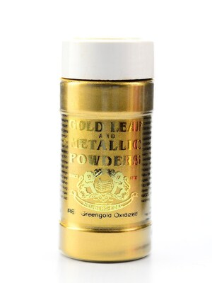 Gold Leaf And Metallic Co. Metallic And Mica Powders Green Gold Oxidized 2 Oz. (GLMP-0046-002)