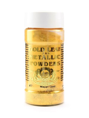 Gold Leaf And Metallic Co. Metallic And Mica Powders Mayan Gold Mica 1 Oz. (GLMP-0077-001)