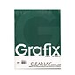 Grafix Clear-Lay Acetate Alternative 0.005 In. 11 In. x 14 In. Pad of 25 (P05CV1114)