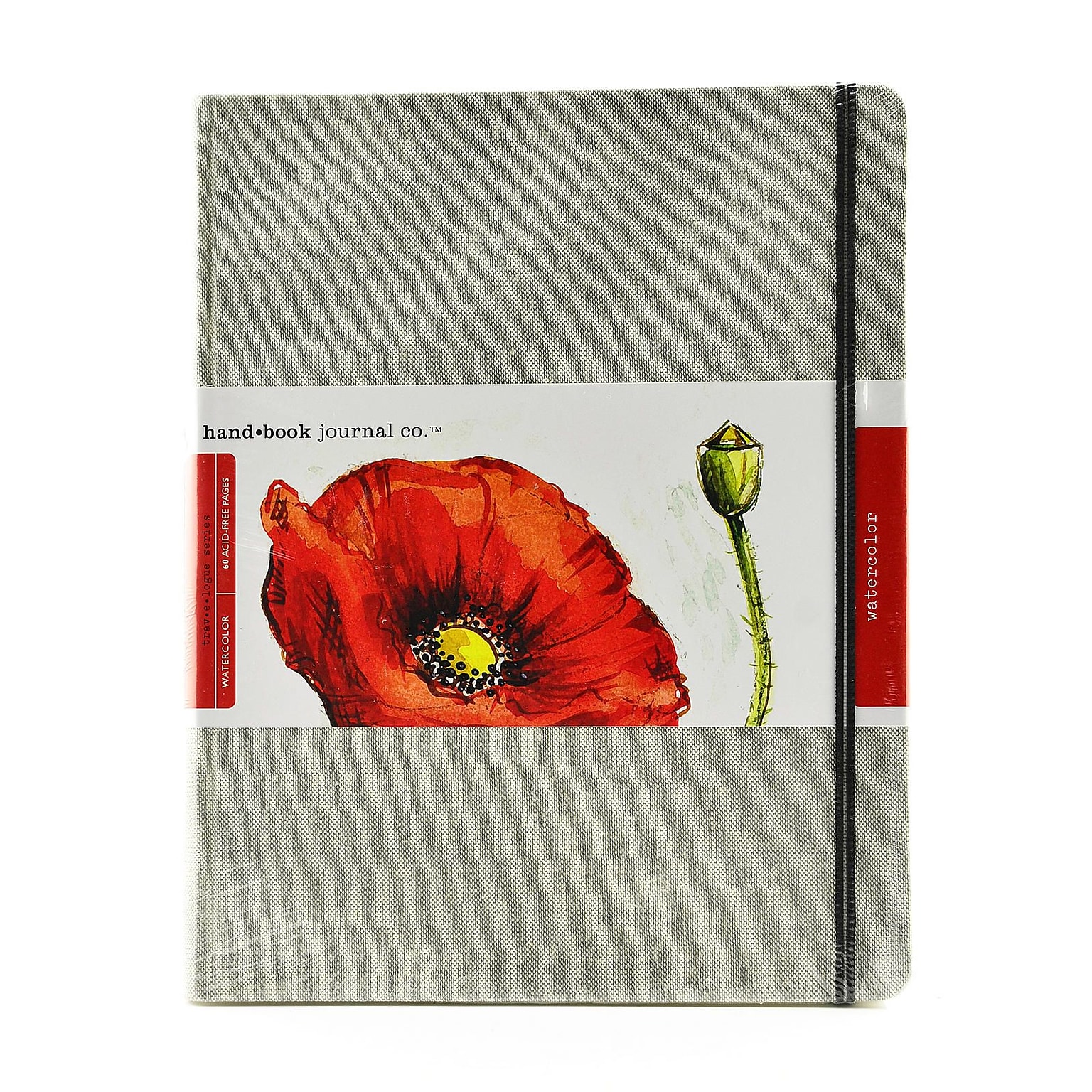 Hand Book Journal Co. Travelogue 10 1/2 x 8 1/4 Watercolor Sketch Pad, 30 Sheets (769105)