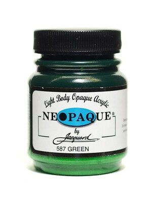 Jacquard Neopaque Colors Green, Craft Supplies [Pack Of 3] (3PK-JAC1587)