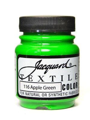 Jacquard Textile Colors Apple Green [Pack Of 4] (4PK-JAC1116)