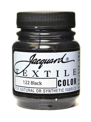 Jacquard Textile Colors Black, Craft Supplies [Pack Of 4] (4PK-JAC1122)