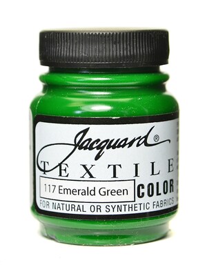 Jacquard Textile Colors Emerald Green [Pack Of 4] (4PK-JAC1117)