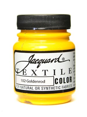 Jacquard Textile Colors Goldenrod, Craft Supplies [Pack Of 4] (4PK-JAC1102)
