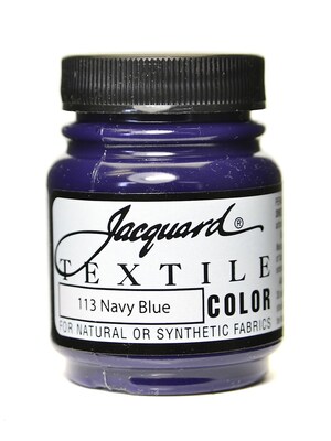 Jacquard Textile Colors Navy Blue [Pack Of 4] (4PK-JAC1113)