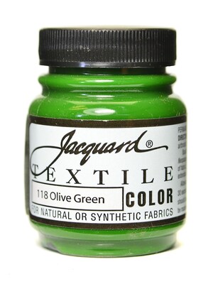 Jacquard Textile Colors Olive Green [Pack Of 4] (4PK-JAC1118)
