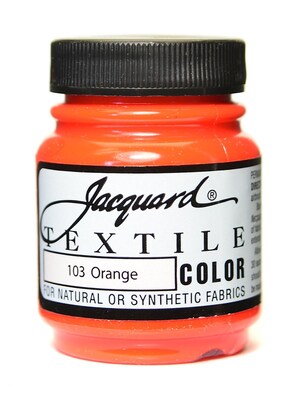 Jacquard Textile Colors Orange [Pack Of 4] (4PK-JAC1103)