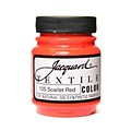 Jacquard Textile Colors Paint, Scarlet Red, 4/Pk (4PK-JAC1105)