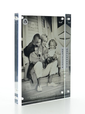 Kikkerland Acrylic Box Frames 4 In. X 6 In. (PF93-L)