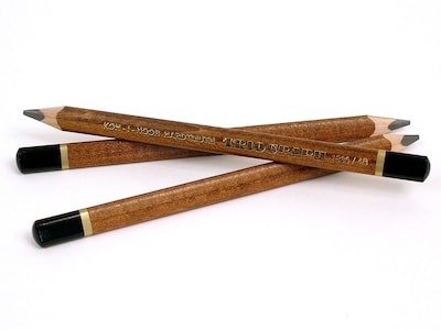 Koh-I-Noor Triograph Three-Sided Pencil 4B [Pack Of 12] (12PK-FA1830.4B)