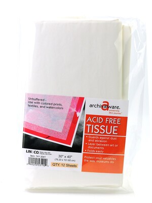 Lineco Acid Free Tissue Pack Of 12 (68436)