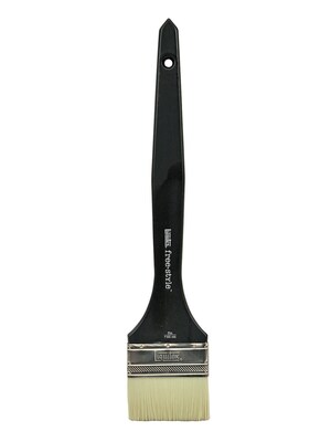 Liquitex Free-Style Large Scale Brushes Broad Flat/Varnish 3 In. Long Handle (1300803)
