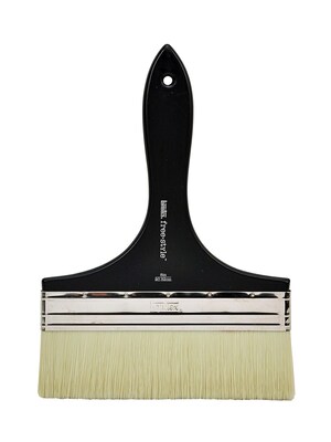 Liquitex Free-Style Large Scale Brushes Broad Flat/Varnish 8 In. Short Handle (1300708)