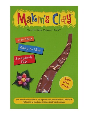 MakinS Usa No Bake Polymer Clay 500 G Terra Cotta (31005)