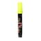 Marvy Uchida Bistro Chalk Markers Fluorescent Yellow Broad Point [Pack Of 6] (6PK-480S-F5)