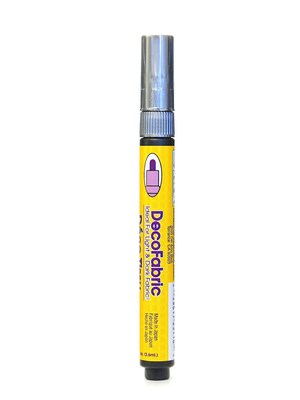 Marvy Uchida Decofabric Marker Pearl Black [Pack Of 6] (6PK-222S#P1)