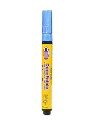 Marvy Uchida Decofabric Marker Pearl Blue [Pack Of 6] (6PK-222S#P3)