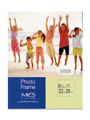 Mcs Clear Acrylic Frames 8.5 In. X 11 In. Single Vertical [Pack Of 3] (3PK-31815)