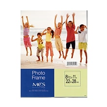 Mcs Clear Acrylic Frames 8.5 In. X 11 In. Single Vertical [Pack Of 3] (3PK-31815)