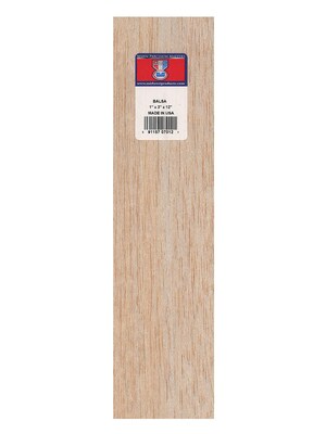 Midwest Balsa Blocks 1 In. 3 In. X 12 In. [Pack Of 6] (6PK-7012)