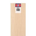 Midwest Basswood Sheets 1/4 In. 4 In. X 24 In. [Pack Of 5] (5PK-4406)
