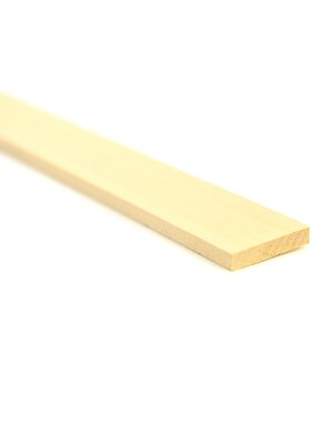 Midwest Basswood Sheets 3/16 In. 1 In. X 24 In. [Pack Of 10] (10PK-4105)