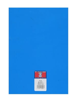 Midwest Clear Colored Pvc Sheets .005 In./.15 Mm Blue [Pack Of 8] (8PK-704-06)